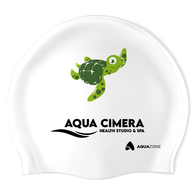 Tortuga - Aqua Cimera (WHT/03) - Classic Silicone Swimming Cap