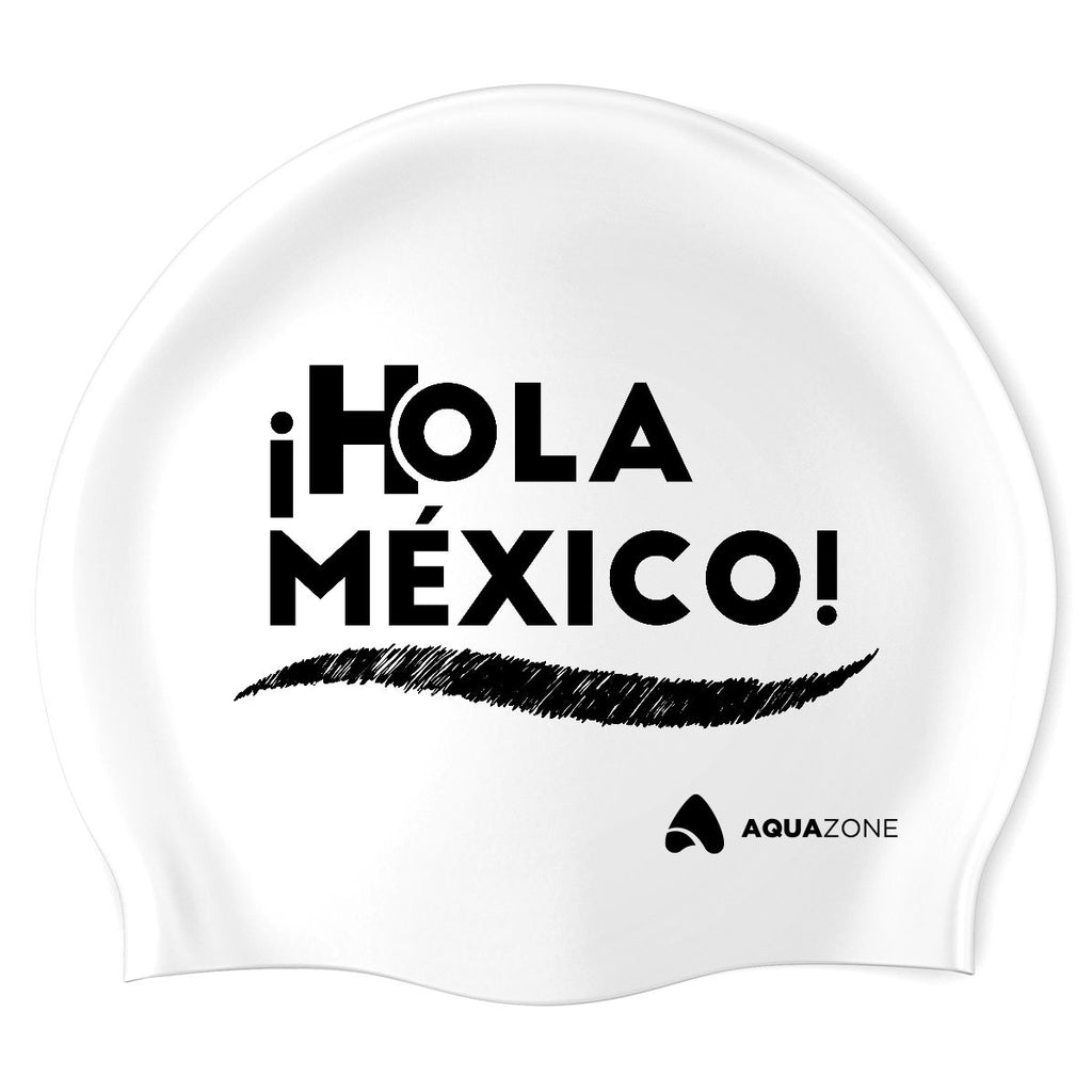 Equipo Dan (WHT/01) - Classic Silicone Swimming Cap