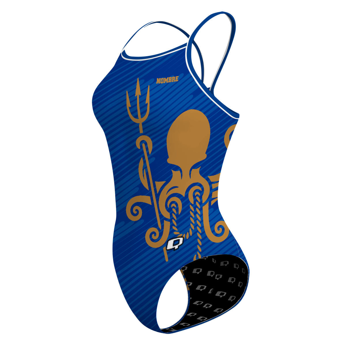 Krakens - Royal - Skinny Strap Swimsuit