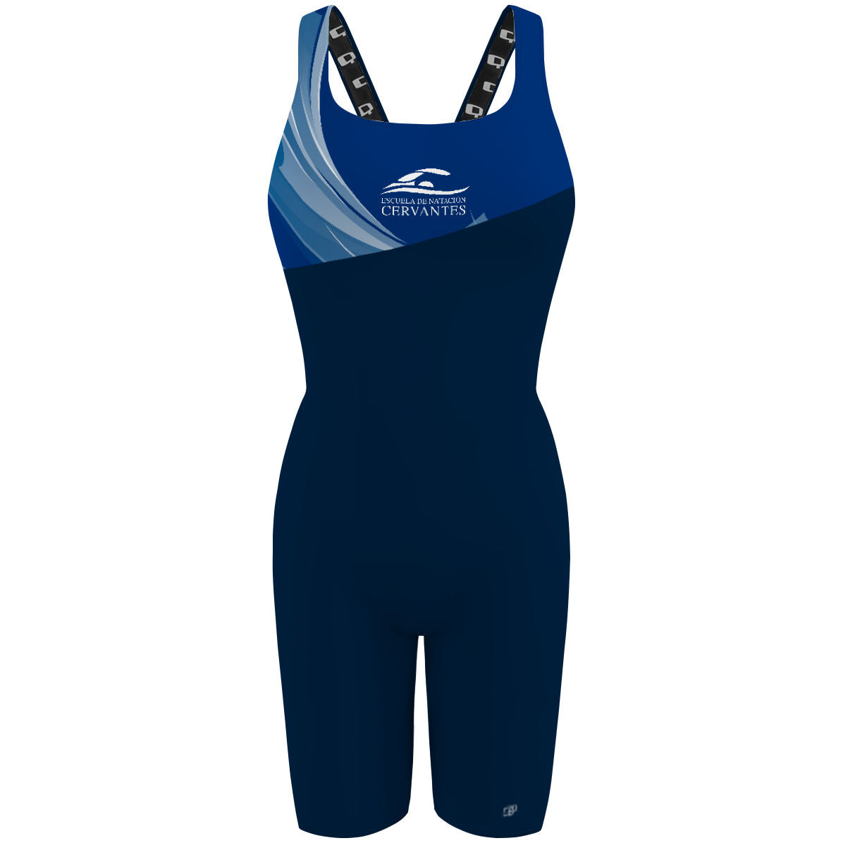 Escuela de natación Cervantes - Sublimado - Classic Strap Long Knee Women Jammer