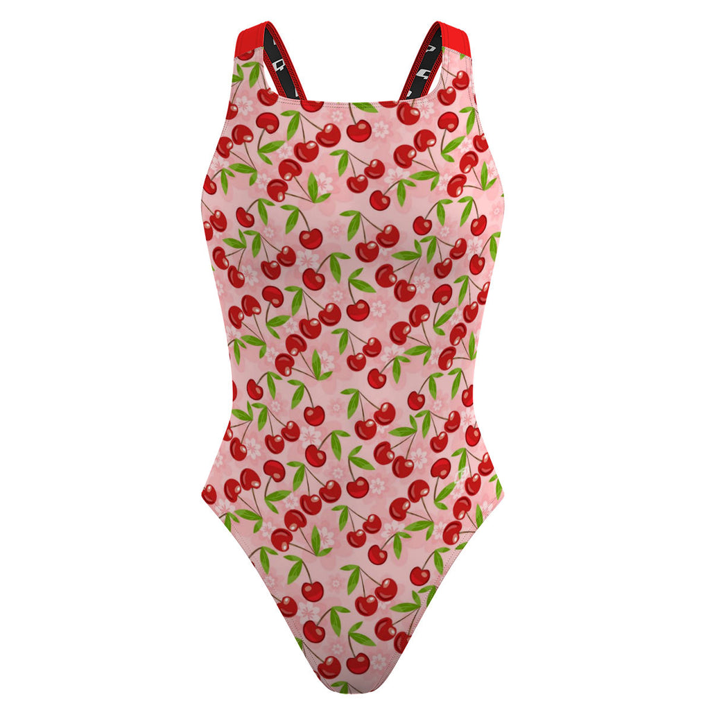 Cherry Picked - Classic Strap Swimsuit