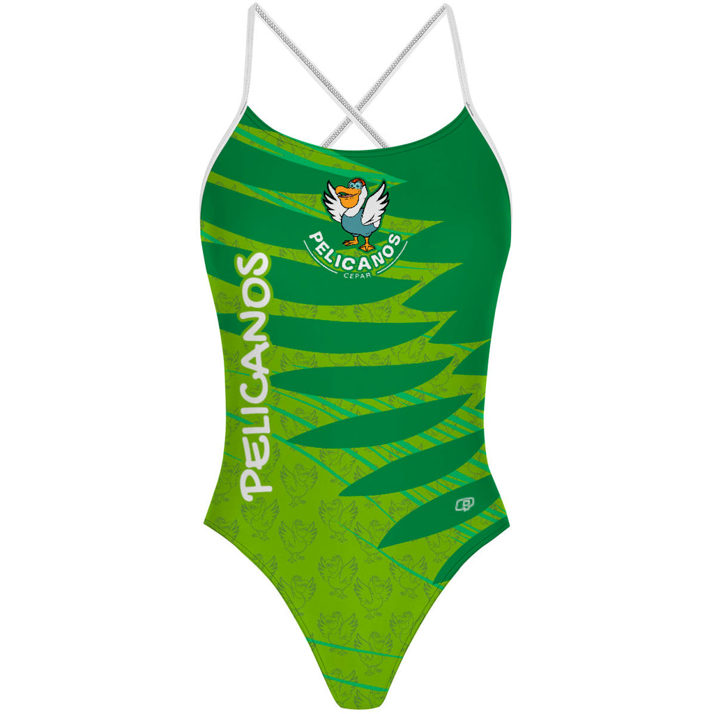 Pelicanos - "X" Back Swimsuit