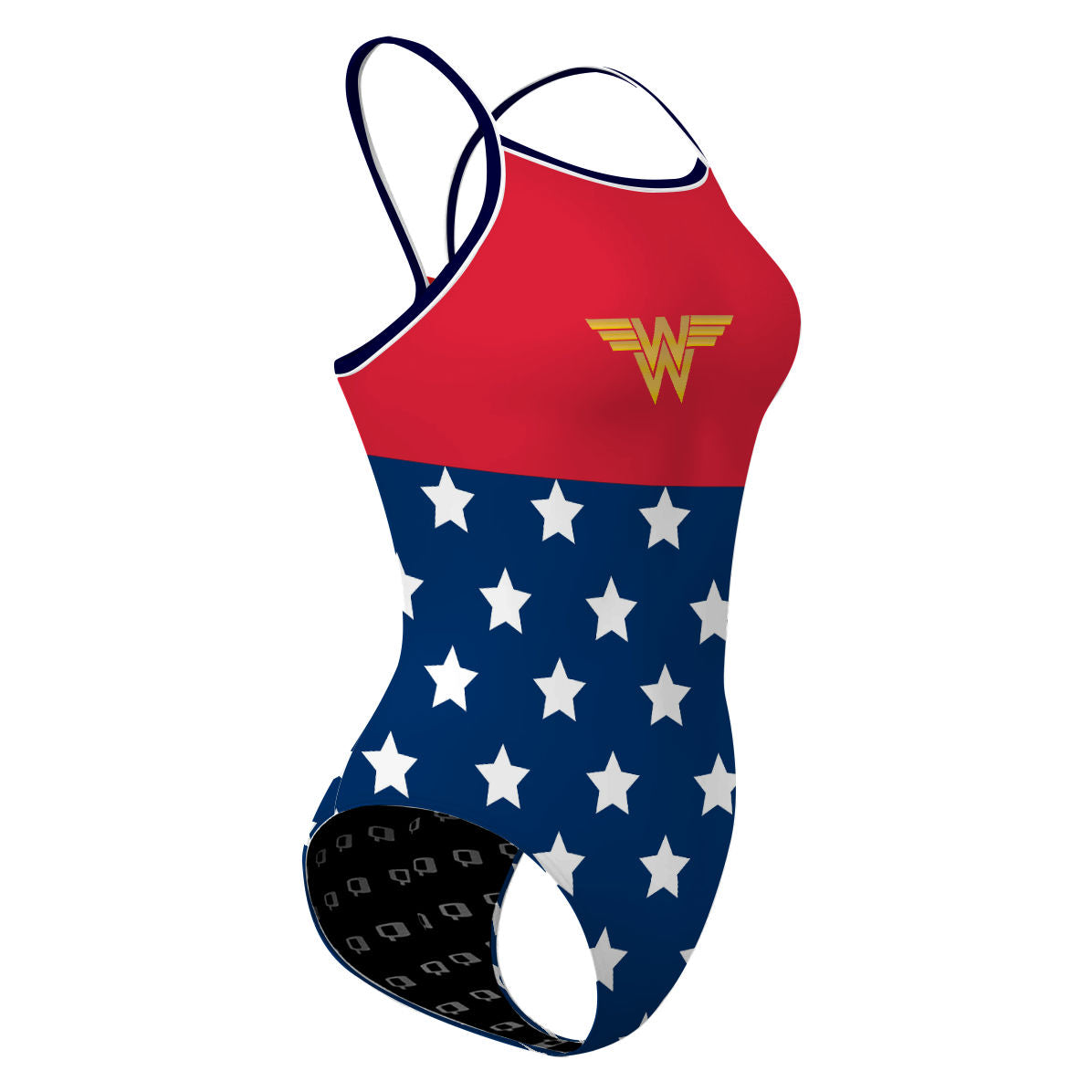 Wonder Swimmer - Skinny Strap Swimsuit