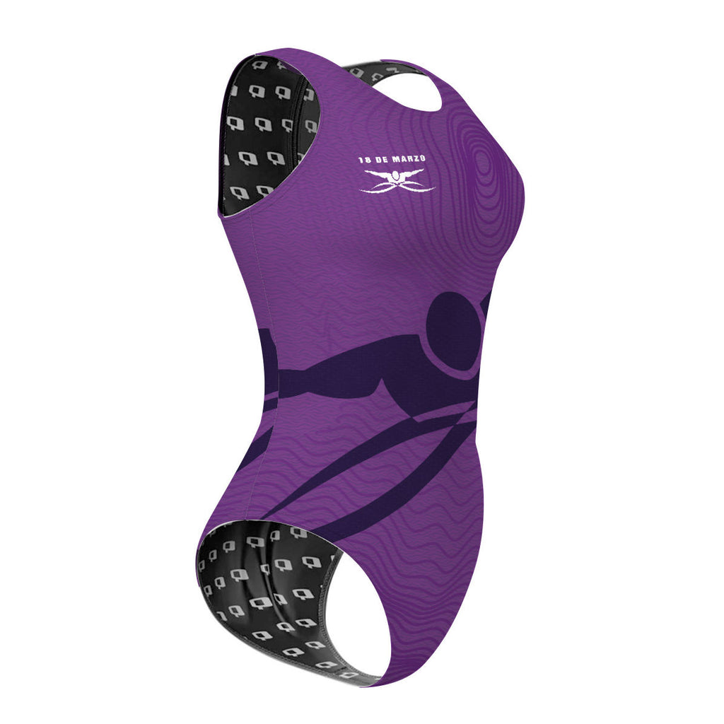 18 de Marzo team - Women's Waterpolo Swimsuit Classic Cut