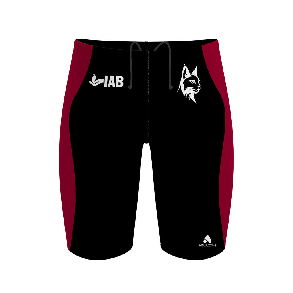 IAB - Speed AZ Negro/Red Pepper - Traje de Baño Jammer Solido - PERSONALIZADO
