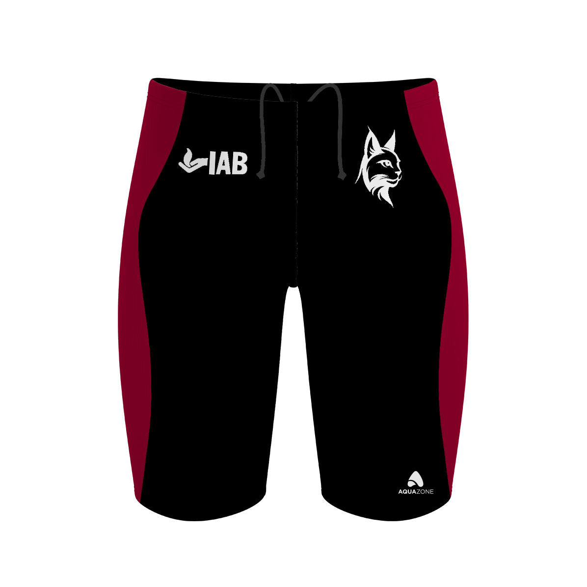 IAB - Speed AZ Negro/Red Pepper - Traje de Baño Jammer Solido - PERSONALIZADO