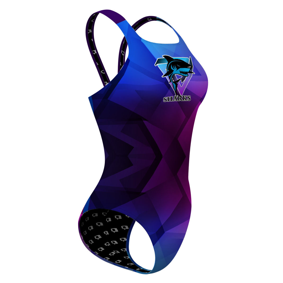 Sharks - Classic Strap Swimsuit