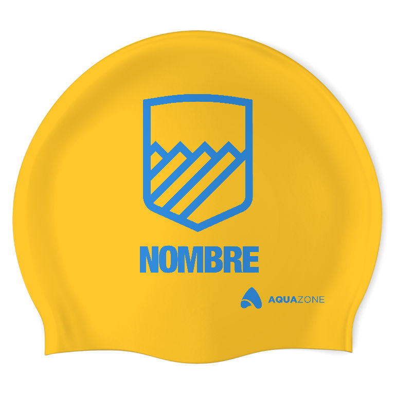 Andes Puebla (YEL/03/P) - Classic Silicone Swimming Cap