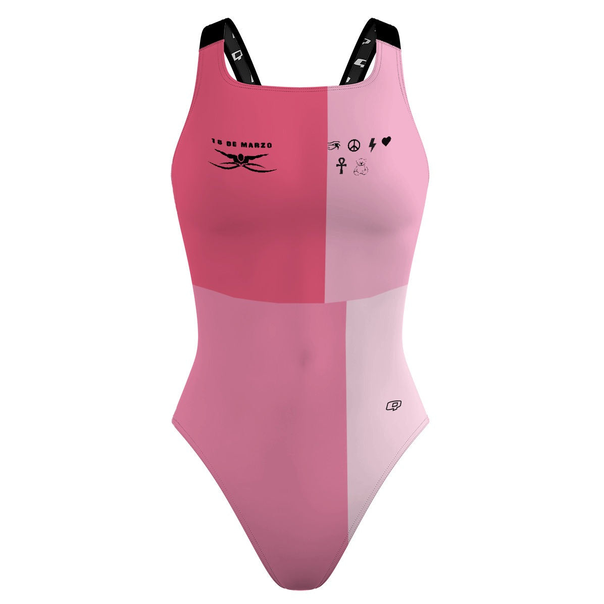 18 de Marzo - Rosa - Classic Strap Swimsuit
