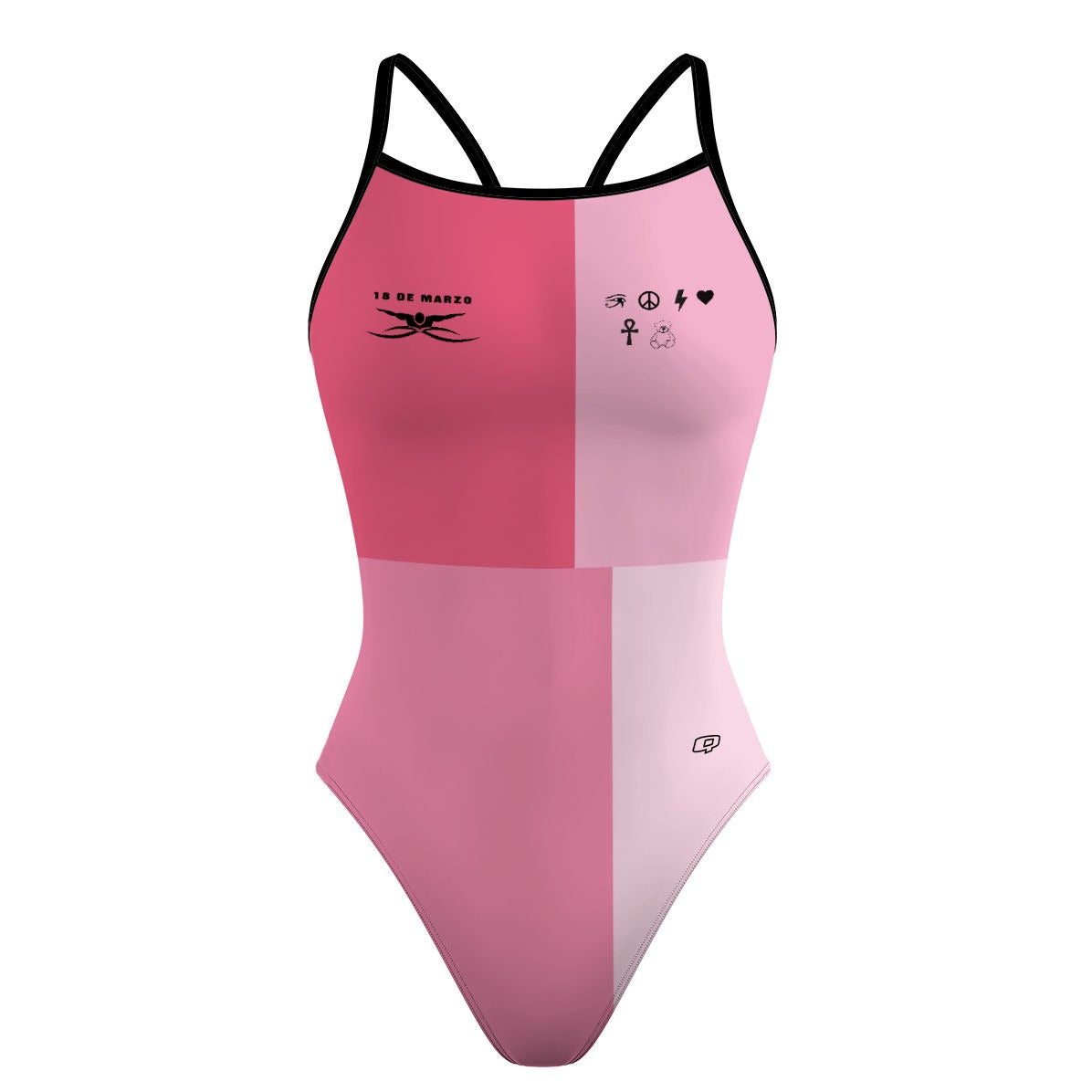 18 de Marzo - Rosa - Skinny Strap Swimsuit