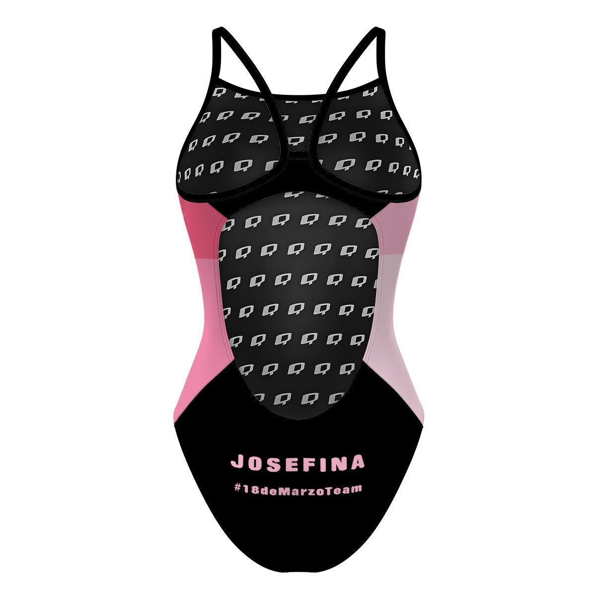 18 de Marzo - Rosa - Skinny Strap Swimsuit