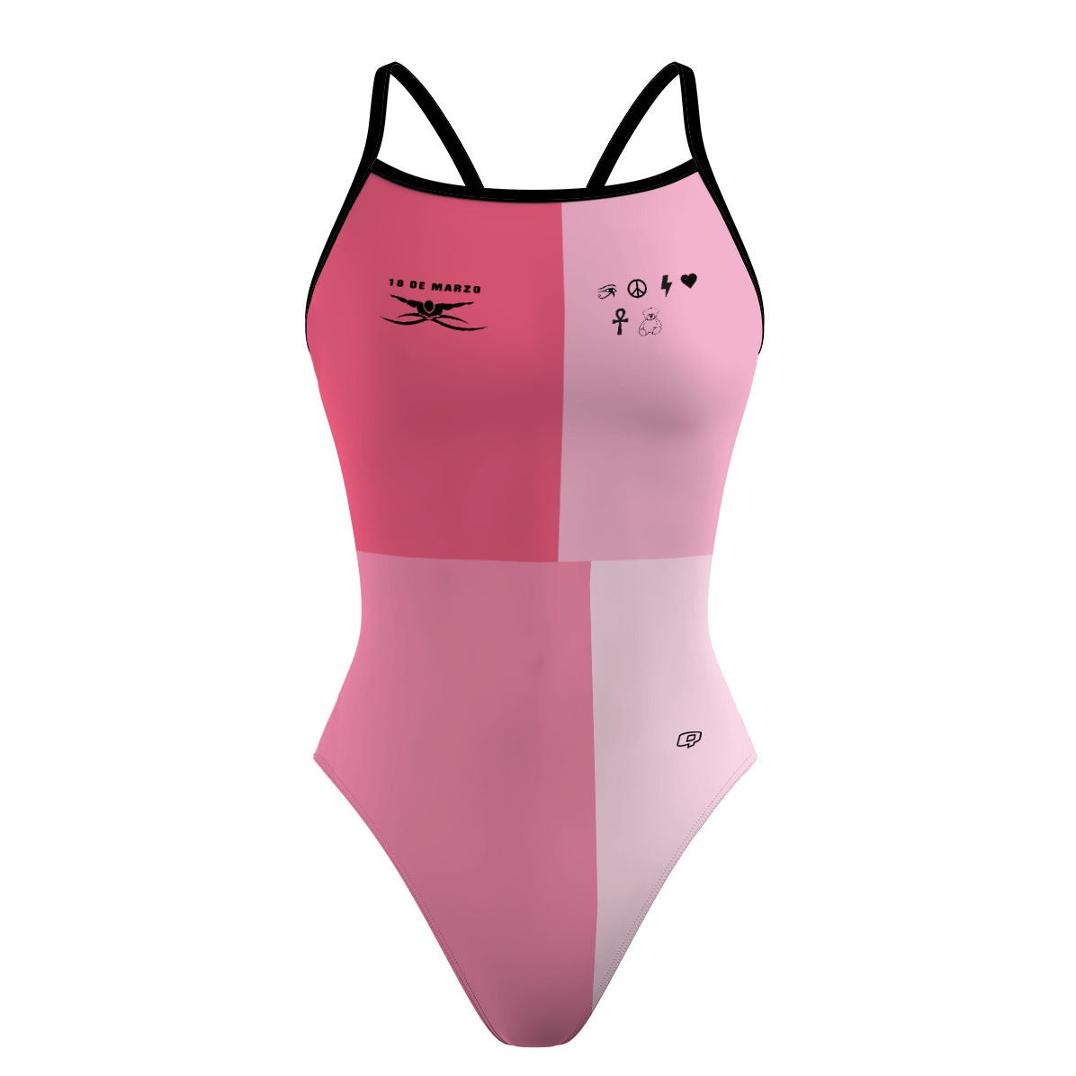 18 de Marzo - Rosa - Sunback Tank Swimsuit