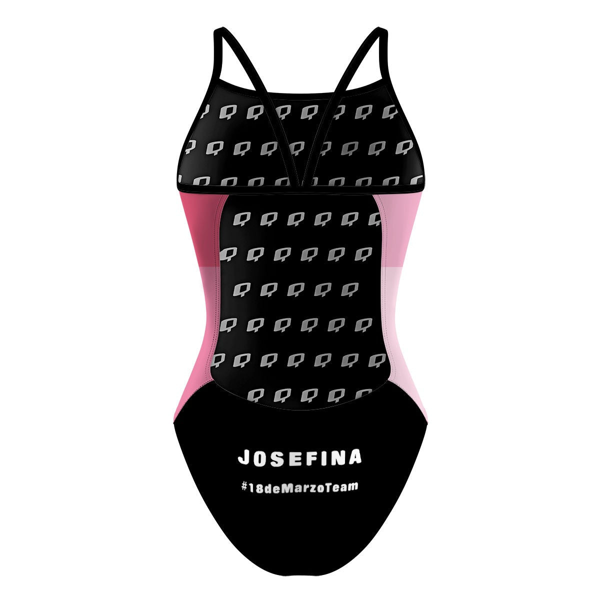 18 de Marzo - Rosa - Sunback Tank Swimsuit