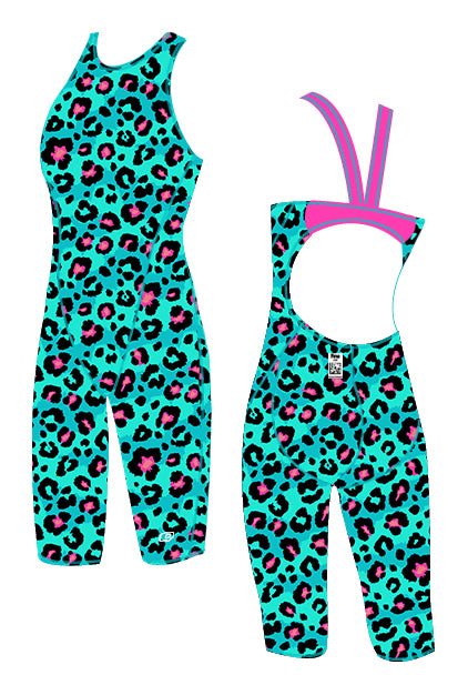 Cheetah Splash - Q Tech+ Knee Skin