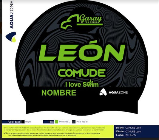 GORRA COMUDE LEON PATROCINIO PERSONALIZADA