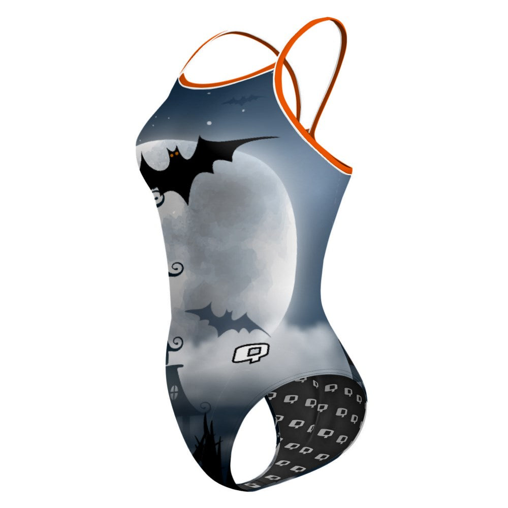 Scary Bats - Skinny Strap Swimsuit