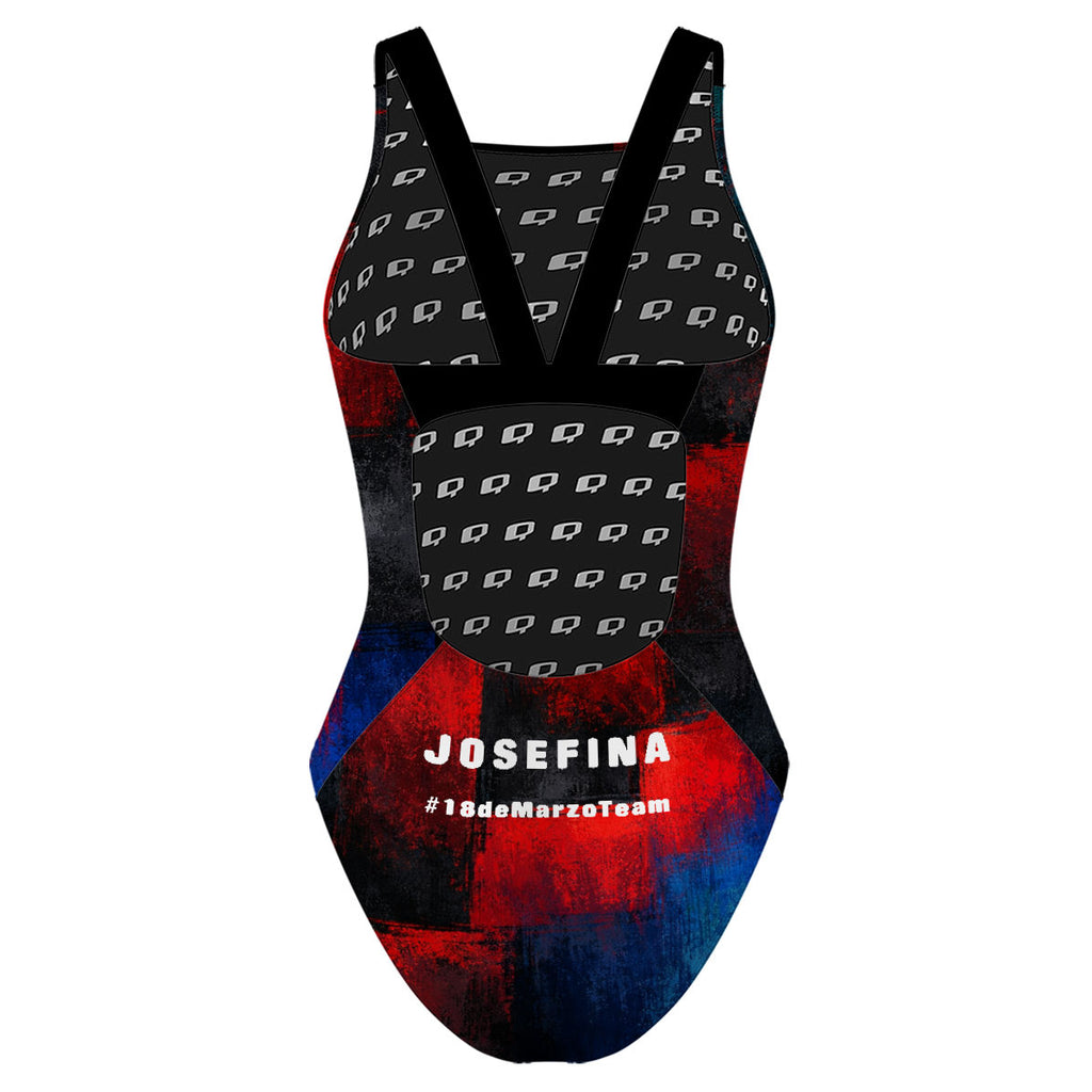 18 de Marzo V26 - Oscuro - Classic Strap Swimsuit