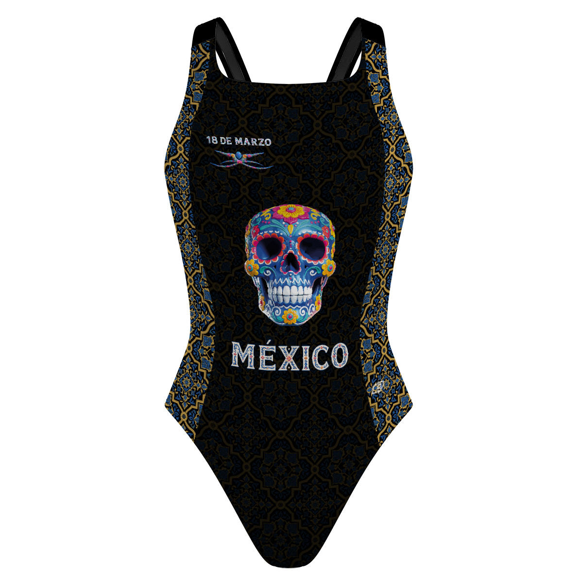 CALAVERA - Traje de Baño Classic Strap