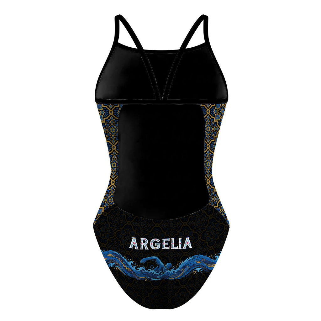 CALAVERA - Traje de Baño Sunback Tank