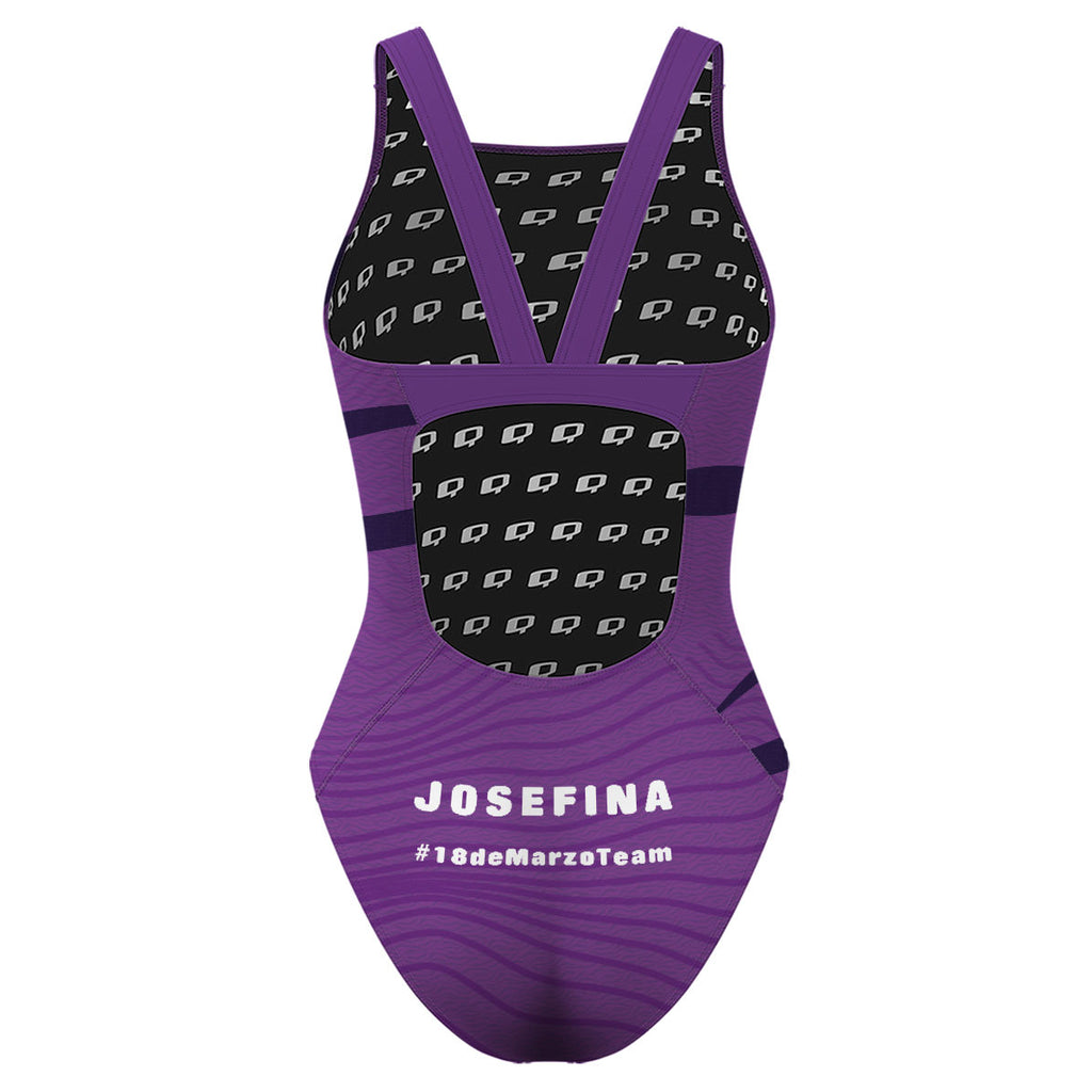 18 de marzo team - Classic Strap Swimsuit