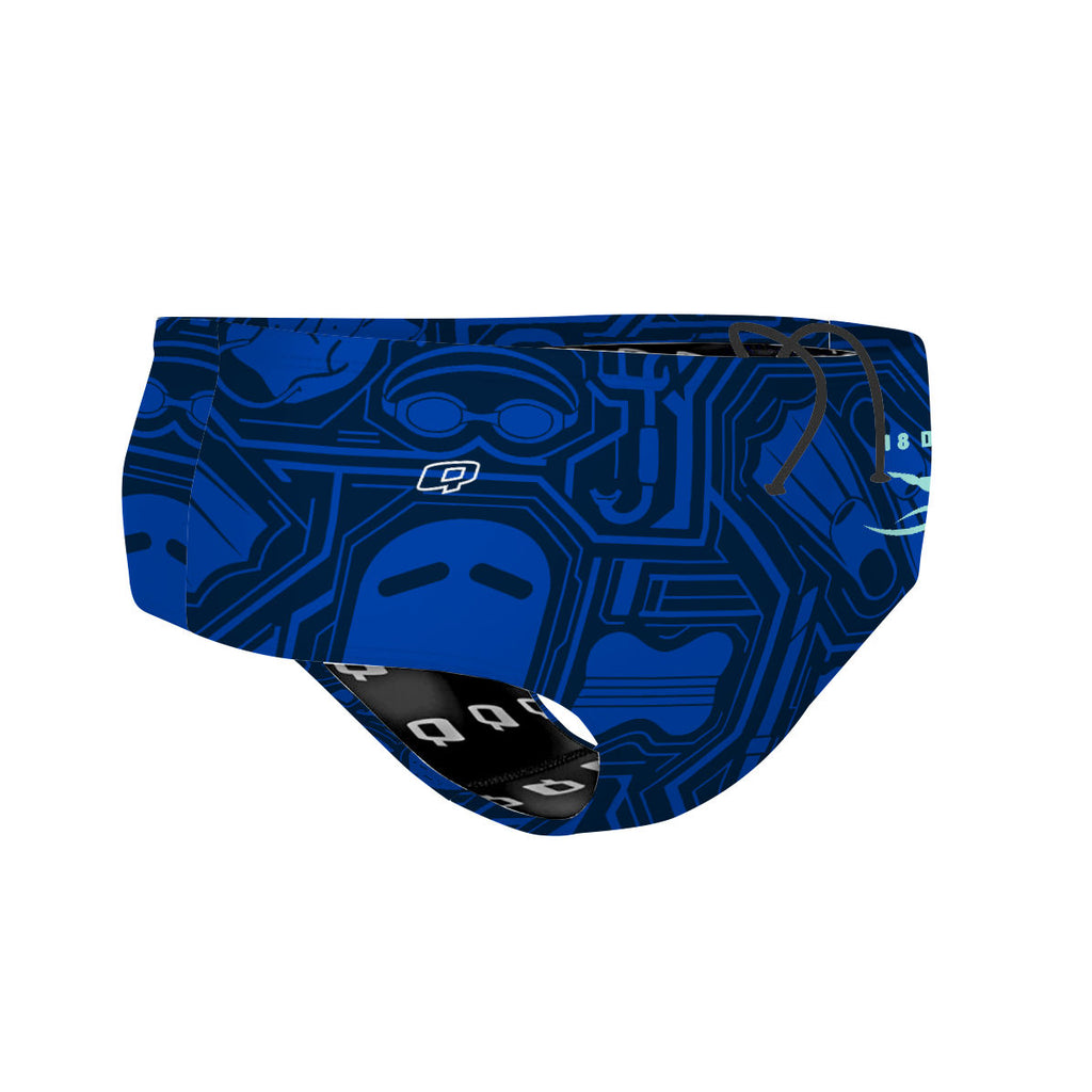 18 de Marzo - Azul - Classic Brief Swimsuit