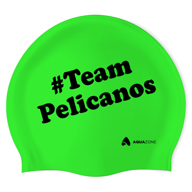 Pelicanos (NEG/02) - Classic Silicone Swimming Cap