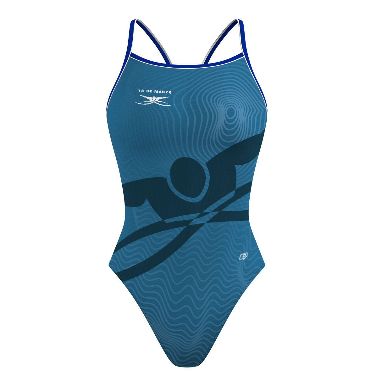 18 de Marzo Team - Skinny Strap Swimsuit