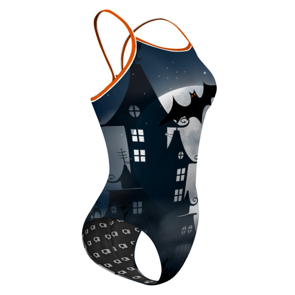 Scary Bats - Skinny Strap Swimsuit