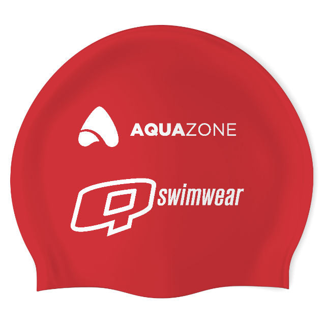 Gorra Promocional Expo Club (RED/02) - Gorra Redonda de Silicón para Natación
