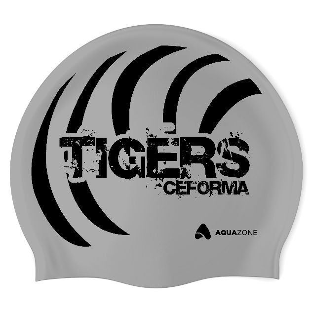 Tigers Ceforma (MSI/01) - Wrinkle-Free Silicone Swimming Cap