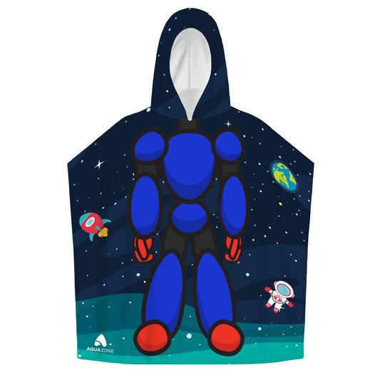 Astronauta - Personalized Kids Poncho Beach and Pool Towel