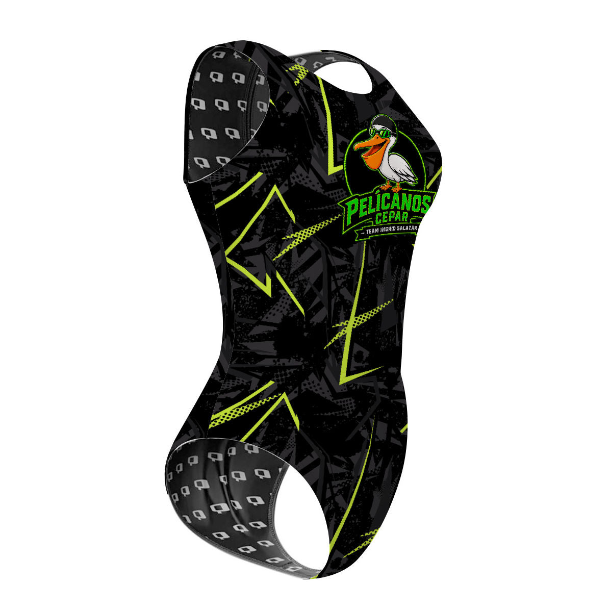 Acuatica Pelicanos - Women's Waterpolo Swimsuit Classic Cut