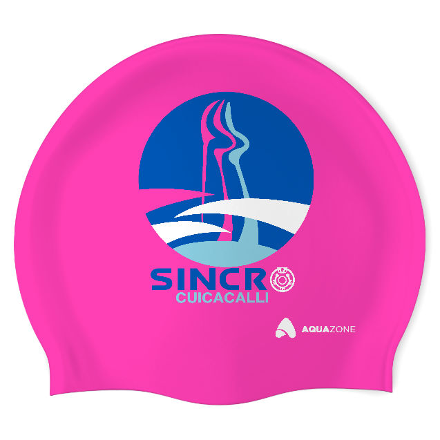 Cuicacalli (NEP/03/P) - Gorra Redonda de Silicón para Natación