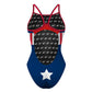 Cap'n Swimmer - Skinny Strap Swimsuit