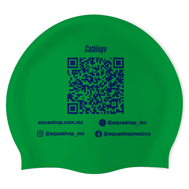 Gorra Promocional Expo Club (KEL/02) - Gorra Redonda de Silicón para Natación