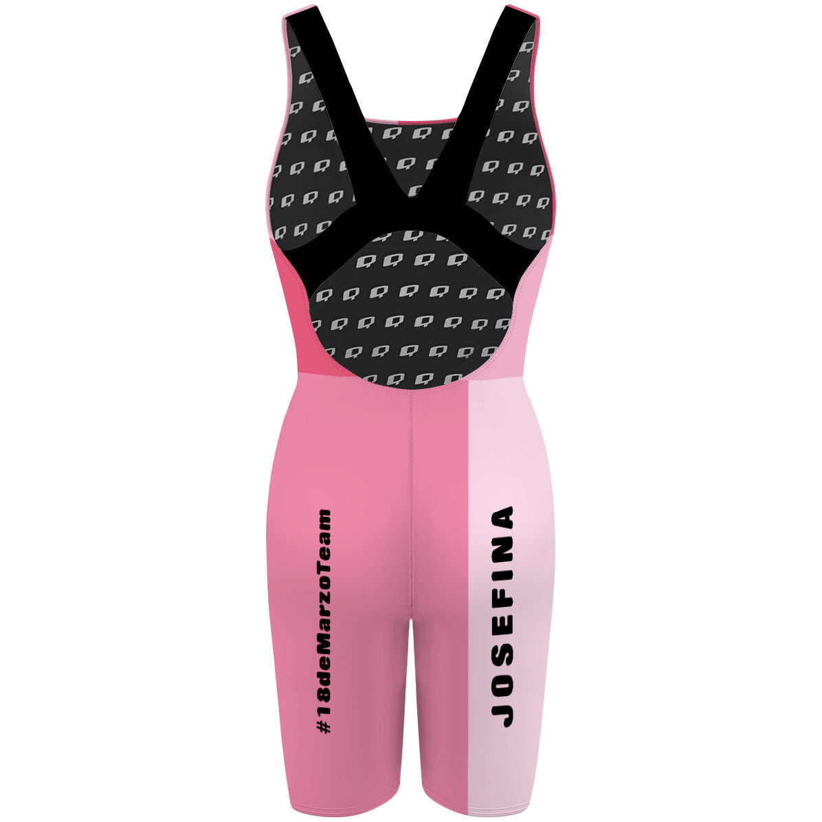 18 de Marzo - Rosa - Classic Strap Long Knee Women Jammer