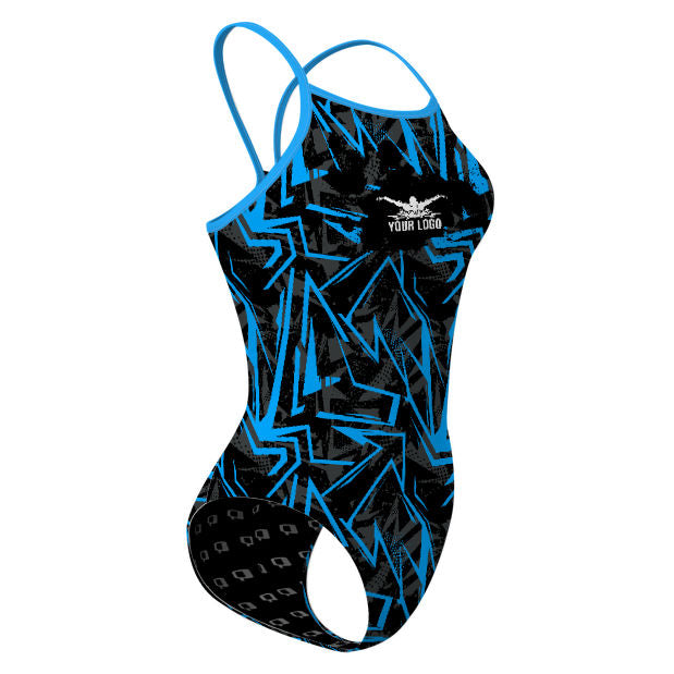 Labyrinth (3 colors) - Skinny Strap Swimsuit