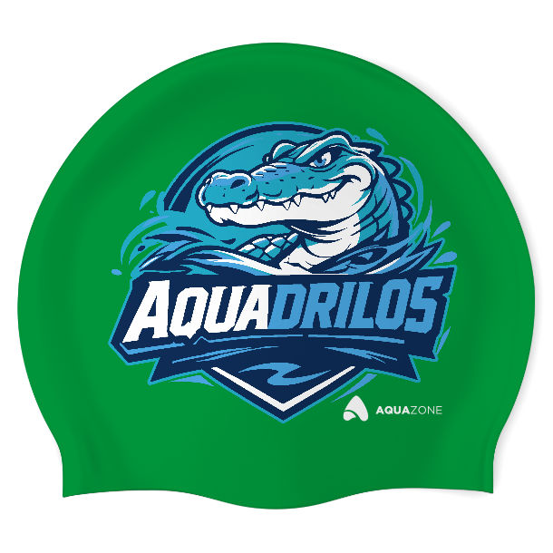Aquadrilos (KEL/04) - Wrinkle-Free Silicone Swimming Cap