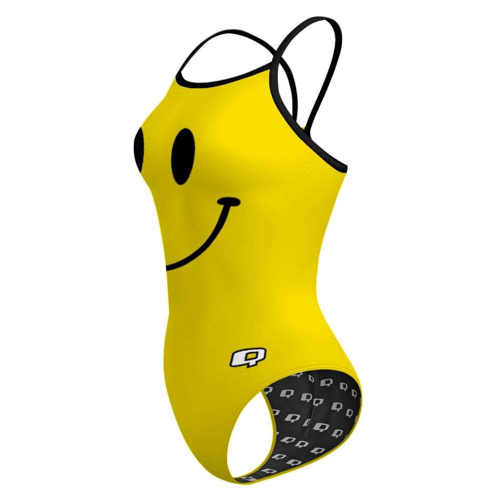 Smiley - Skinny Strap Swimsuit