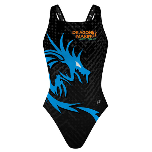 Dragones Marinos Bk - Classic Strap Swimsuit