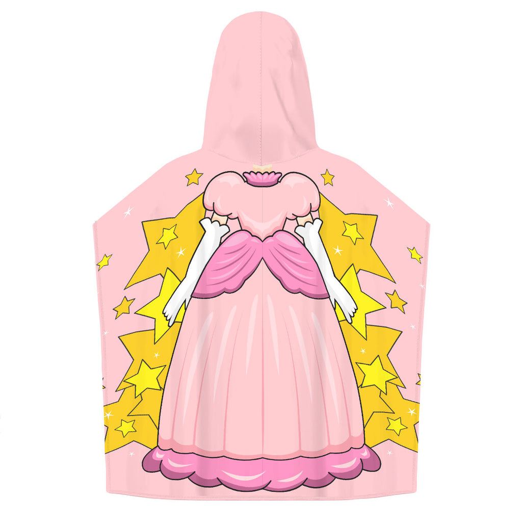 Princesa - Personalized Kids Poncho Beach and Pool Towel