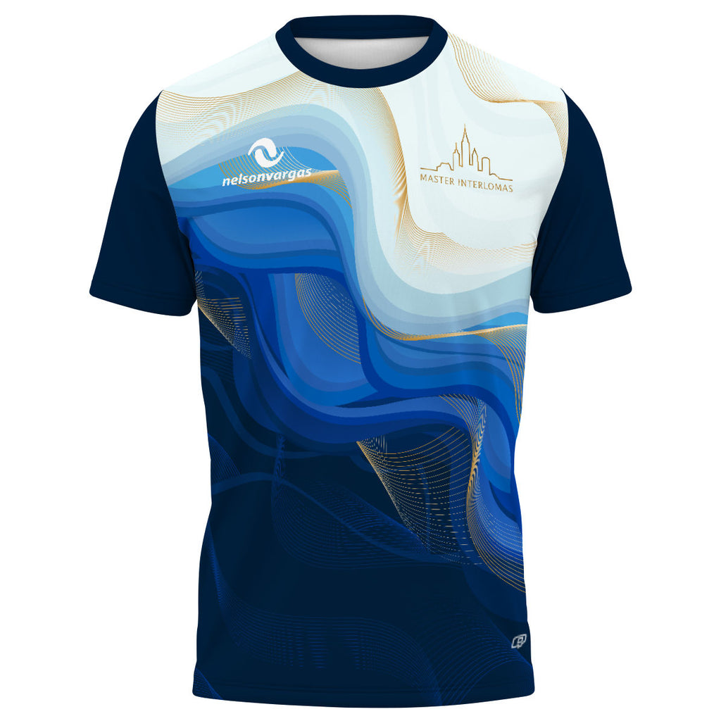 Interlomas Maters - Performance Shirt de Manga Corta para Hombre