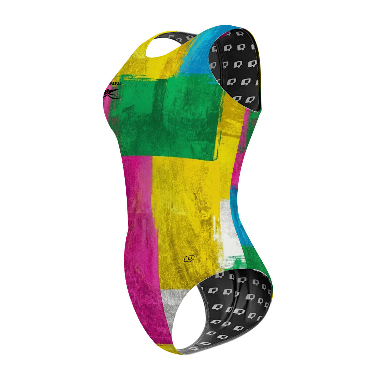 18 de Marzo V26 - Claro - Women's Waterpolo Swimsuit Classic Cut