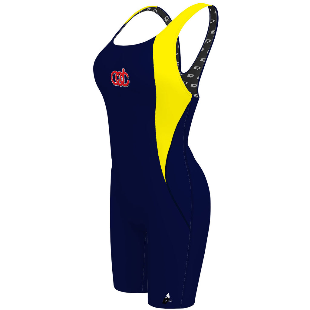 CDC - Wave AZ- Classic Strap Long Knee Women Jammer - PERSONALIZED