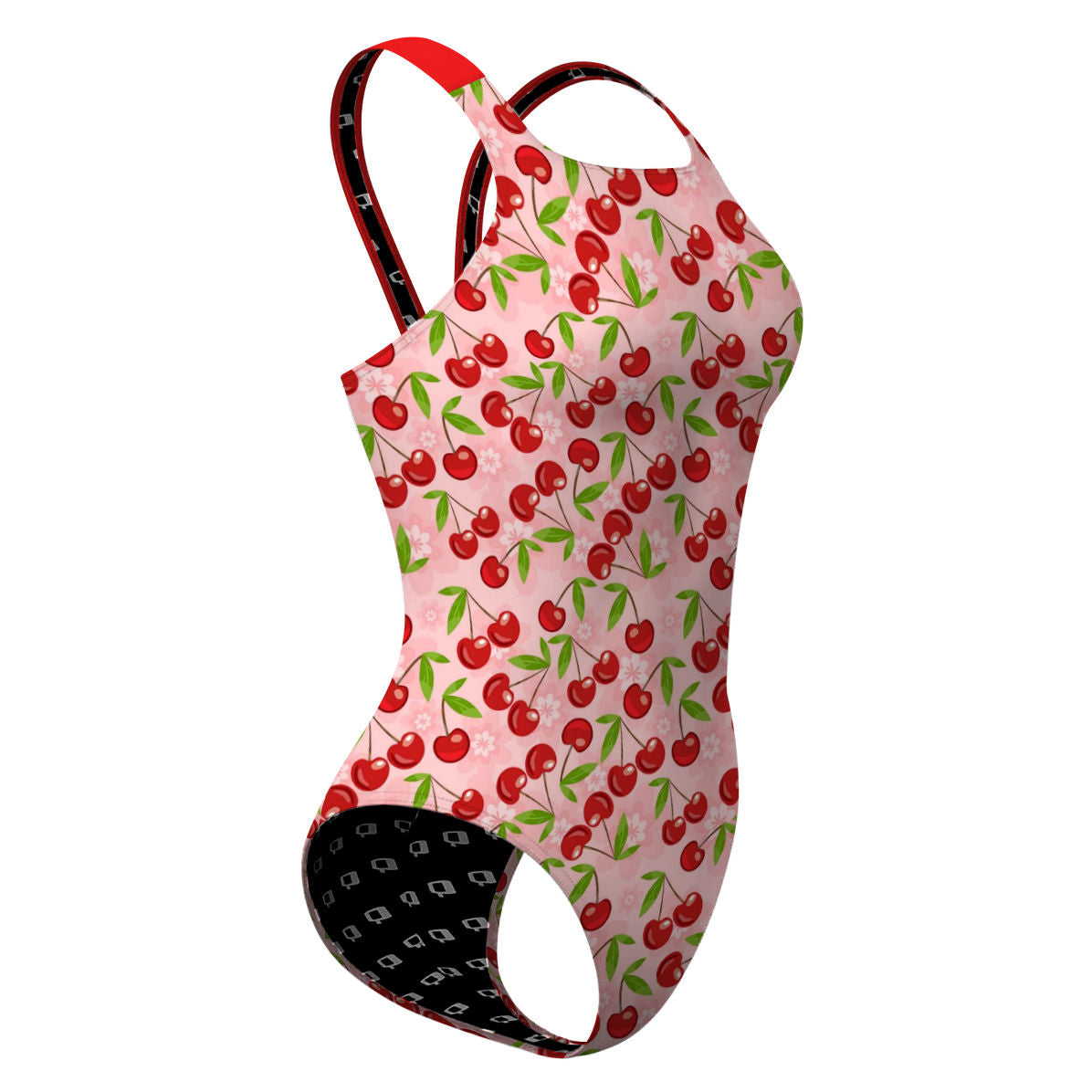 Cherry Picked - Classic Strap Swimsuit
