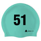 TEAL Estacas infanti - Classic Silicone Swimming Cap