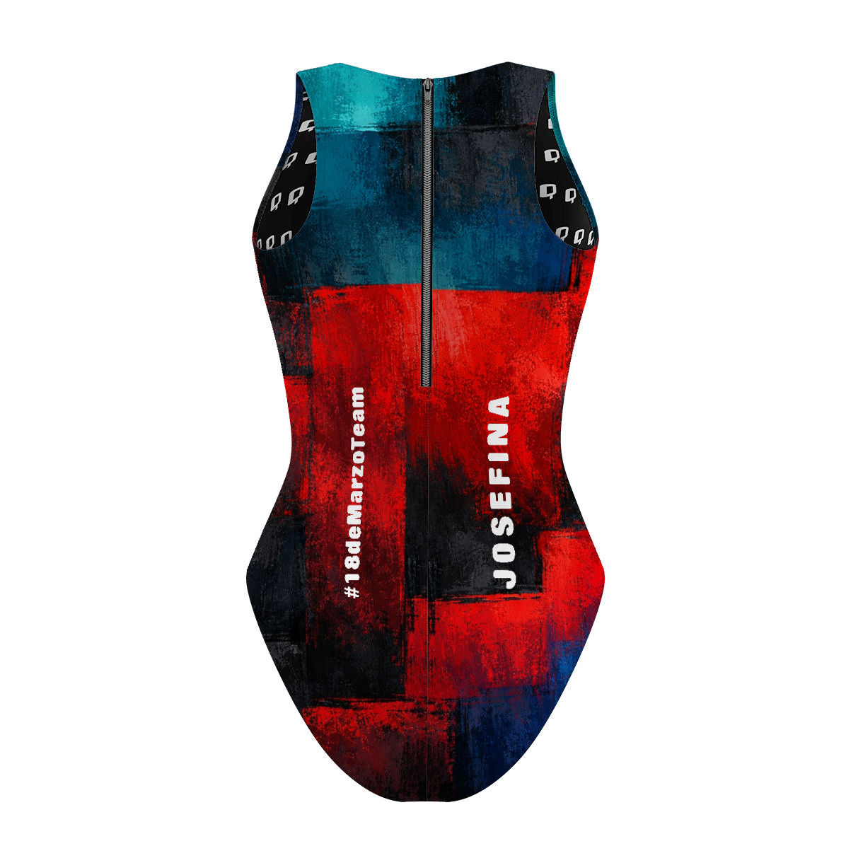 18 de Marzo V26 - Oscuro - Women's Waterpolo Swimsuit Classic Cut