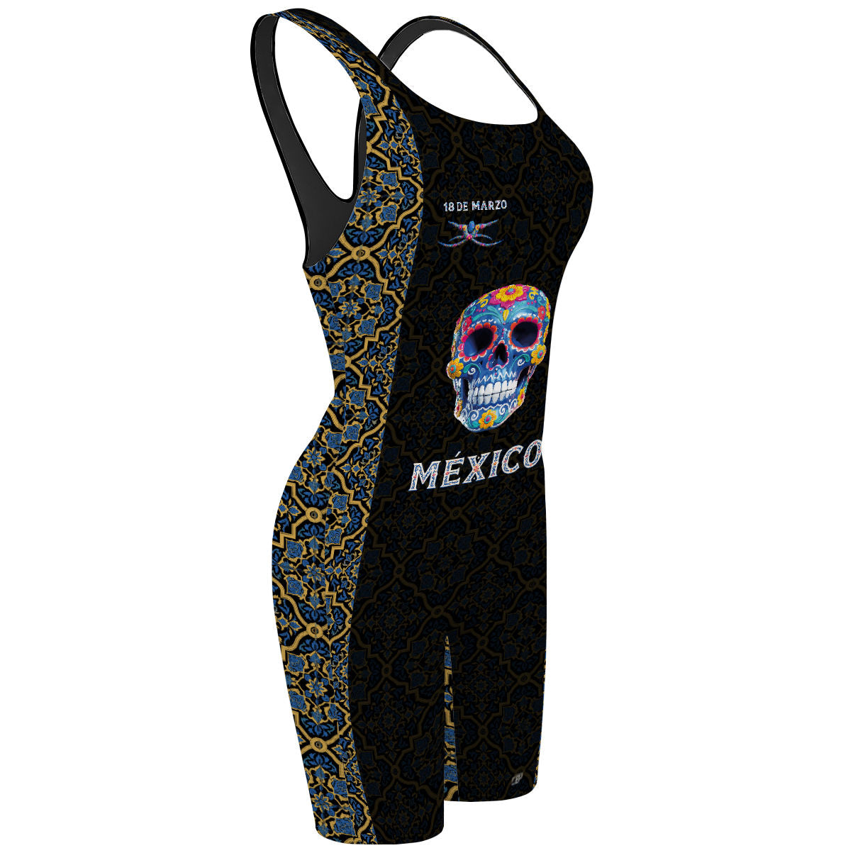 CALAVERA - Traje de Baño Jammer Classic Strap a la rodilla
