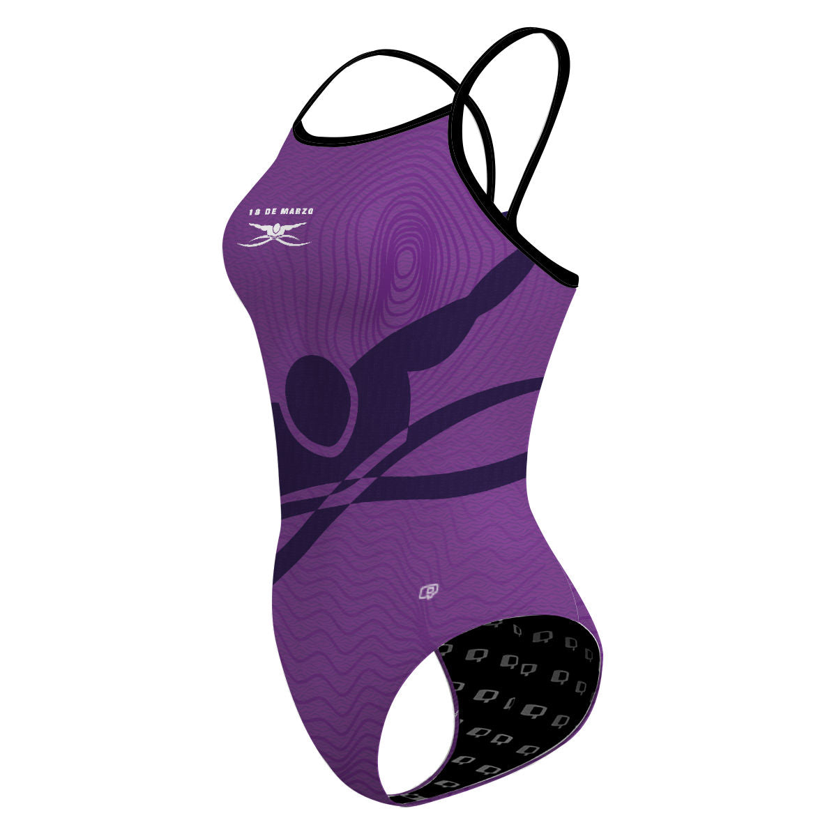 18 de Marzo Team - Skinny Strap Swimsuit