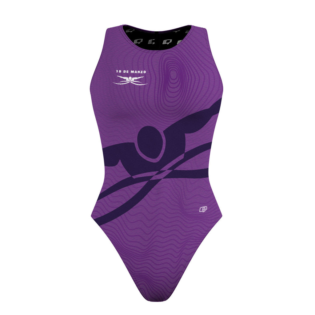 18 de Marzo team - Women's Waterpolo Swimsuit Classic Cut